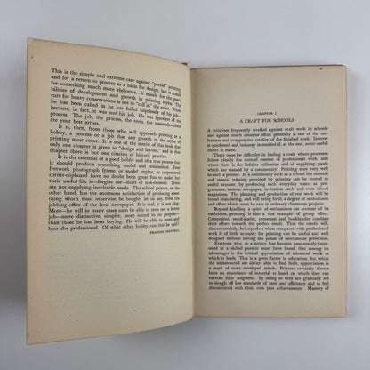Printing Explained by Herbert Simon Harry Carter, Dryad Press, 1945 2nd impression