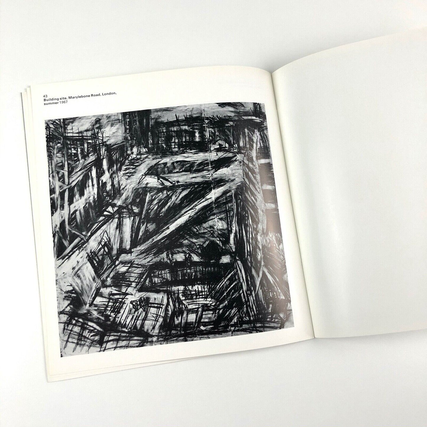 Leon Kossoff, Marlborough Fine Art London | April 1968 | Typography by Gordon House