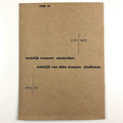 Couzijn, Latter, Schilderijen & Beelden | Stedelijk Museum | Cat. no. 249, 1960