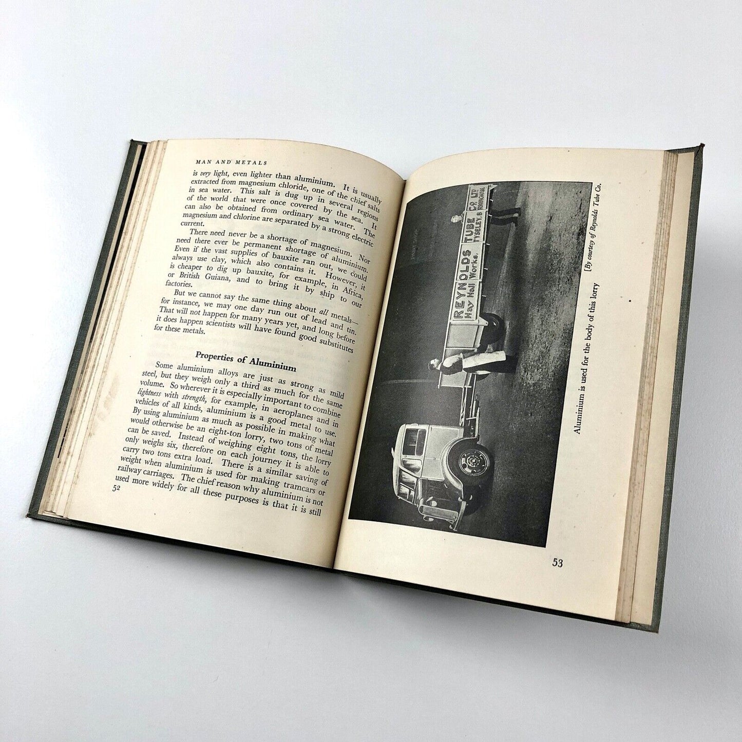 Man And Metals: Nelson's Background Science Series | J Lauwerys & A Glover, 1947