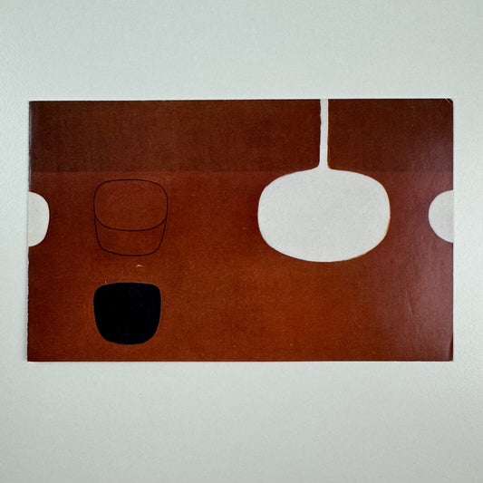 Small promotional flyer William Scott paintings, drawings, gouaches Tate 1972