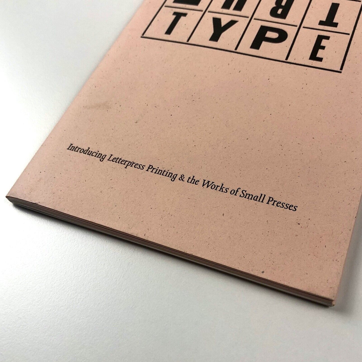 True To Type: Letterpress Printing catalogue | Crafts Council | Colin Banks 1994