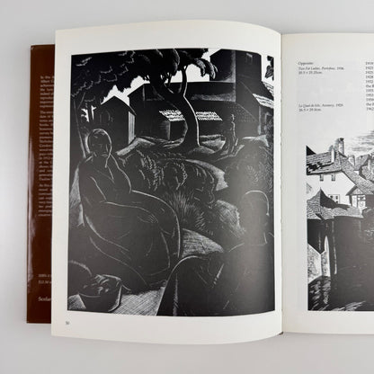 British Wood Engraving of the 20th century Albert Garrett | Scolar Press, 1980 bookplate for Simon Brett