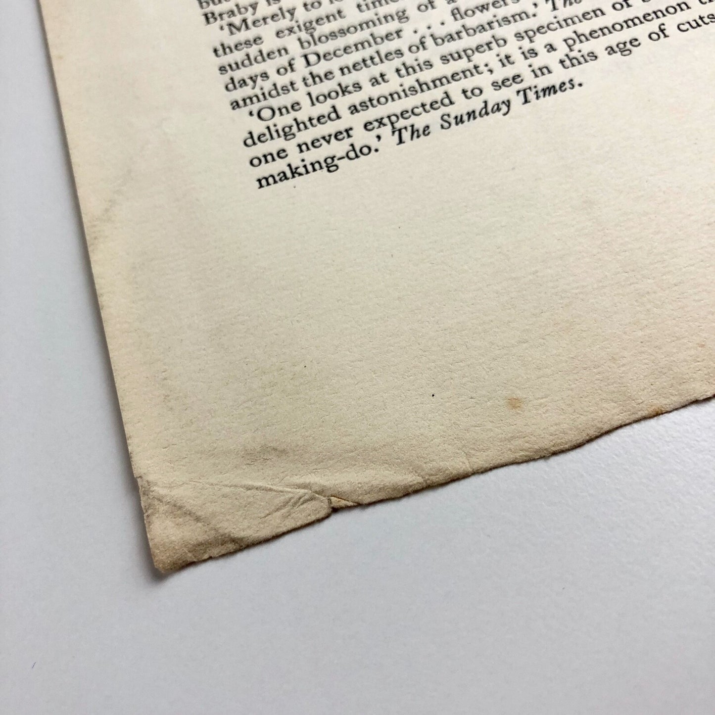 The Golden Cockerel Press The Mabinogion / Endymion promotional leaflet c.1947/8