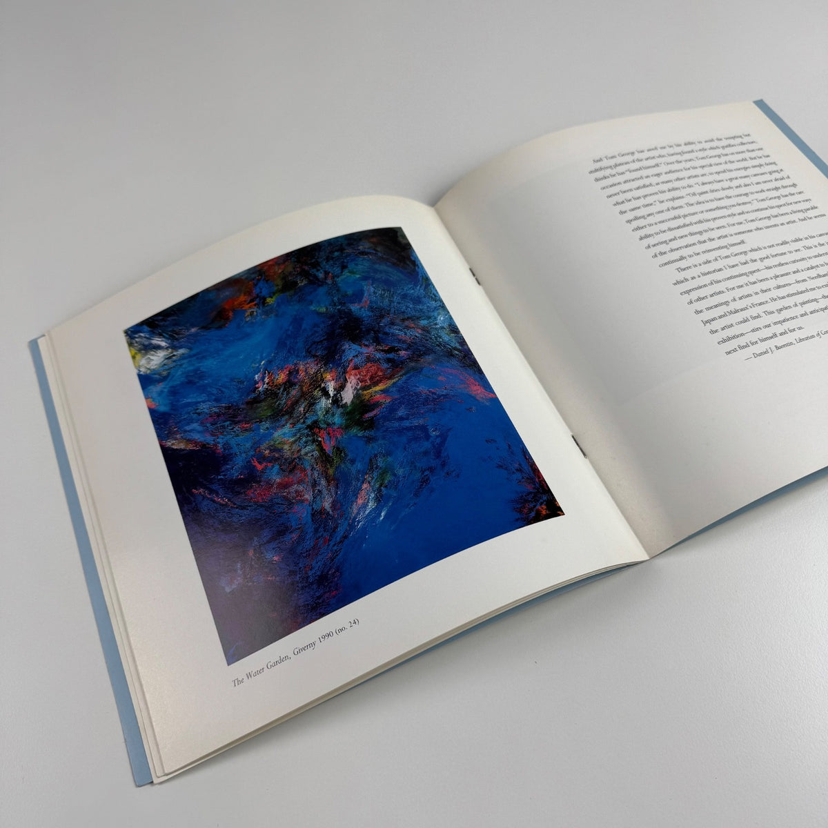 The gardens: paintings and pastels by Thomas George | Hood Museum Dartmouth 1990