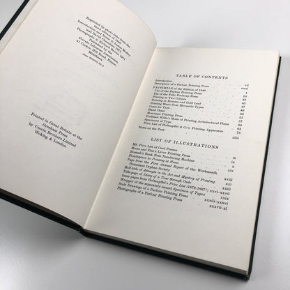 Holtzapffel’s Printing Apparatus for the use of amateurs | James Mosley | Private Libraries Association, 1971