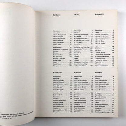 Photographis ’68 | International Annual of Advertising Photography | Walter Herdeg