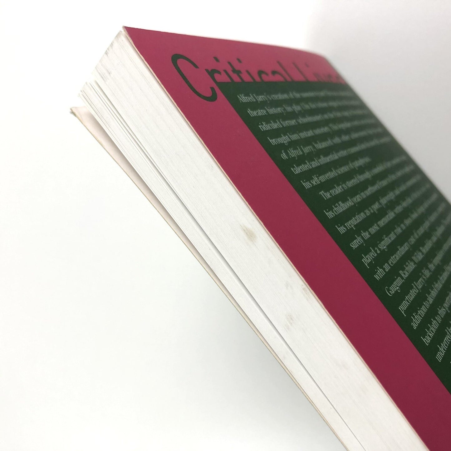 Alfred Jarry by Jill Fell – Critical Lives | Reaktion Books, 2010 paperback