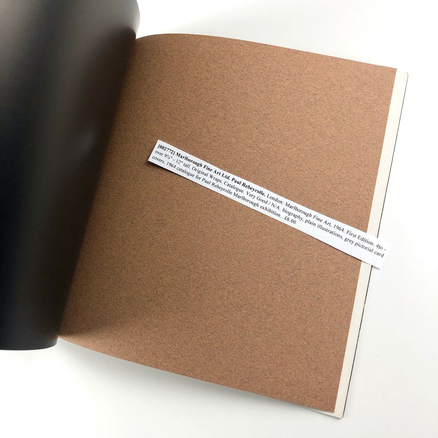 Paul Rebeyrolle | Marlborough exhibition catalogue no. 139, May 1964