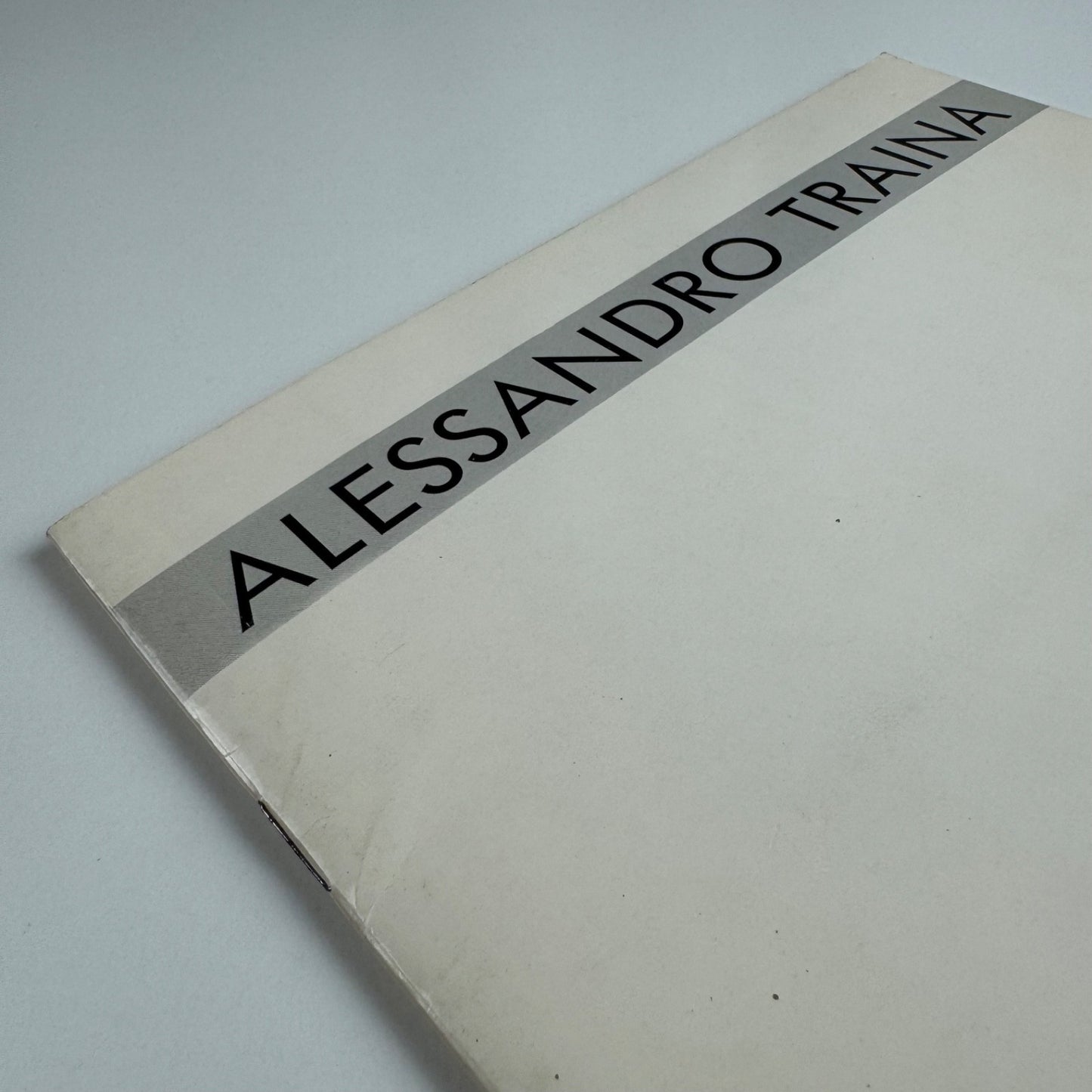 Alessandro Traina | Galleria Neon, Bologna, April 1989