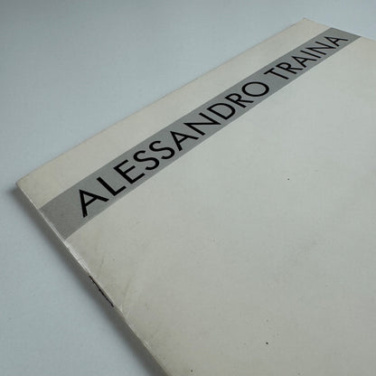 Alessandro Traina | Galleria Neon, Bologna, April 1989