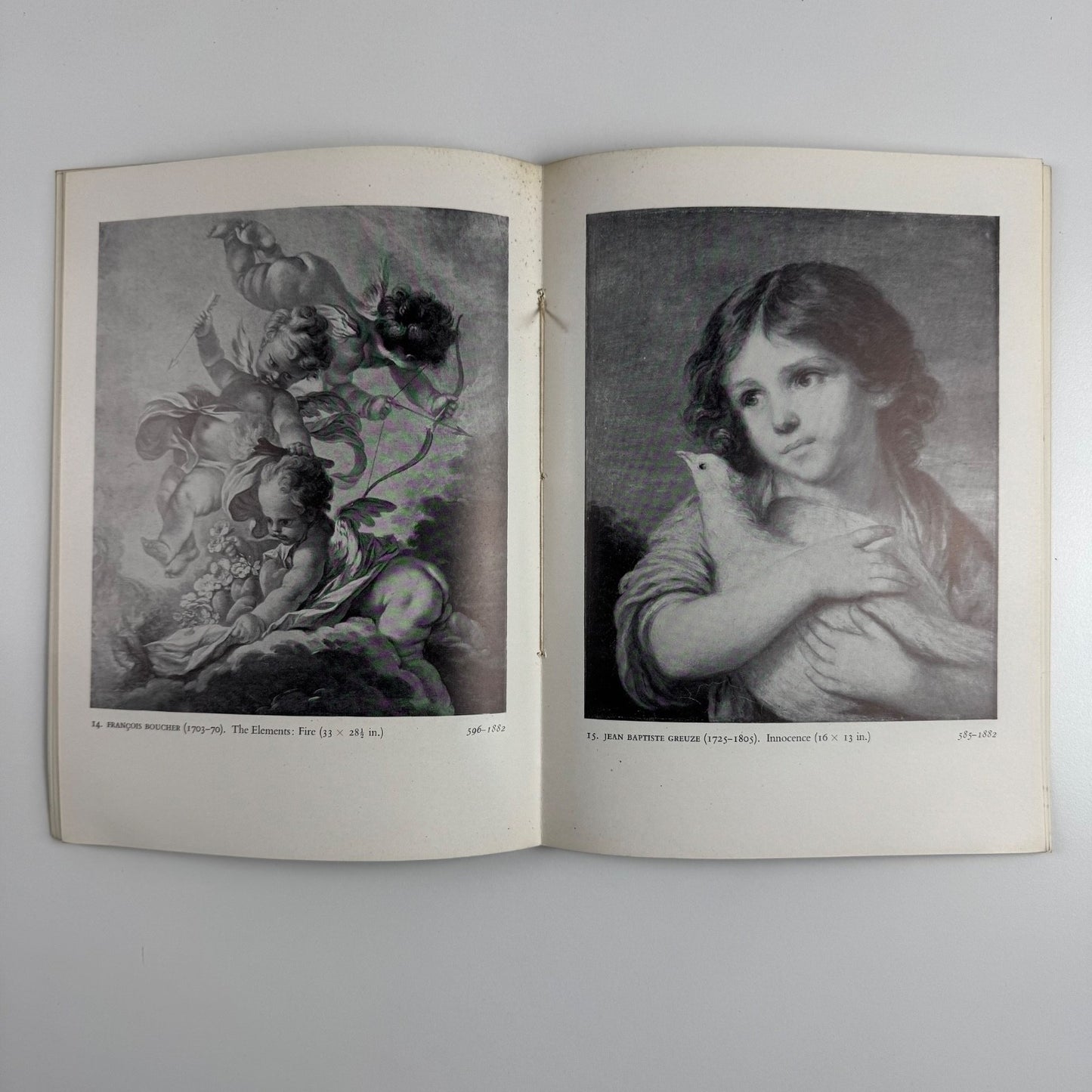 French Paintings. Victoria and Albert Museum. Large Picture Book 3. HMSO, 1949