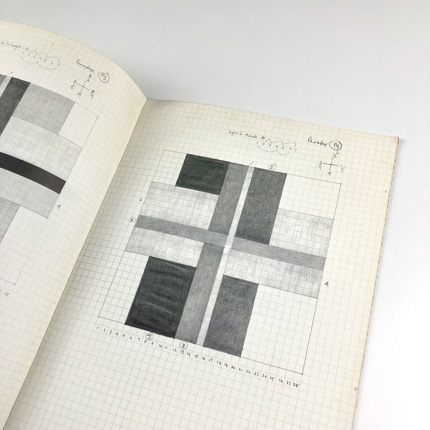 Malcolm Hughes – Working Drawings | University of Leeds catalogue, signed