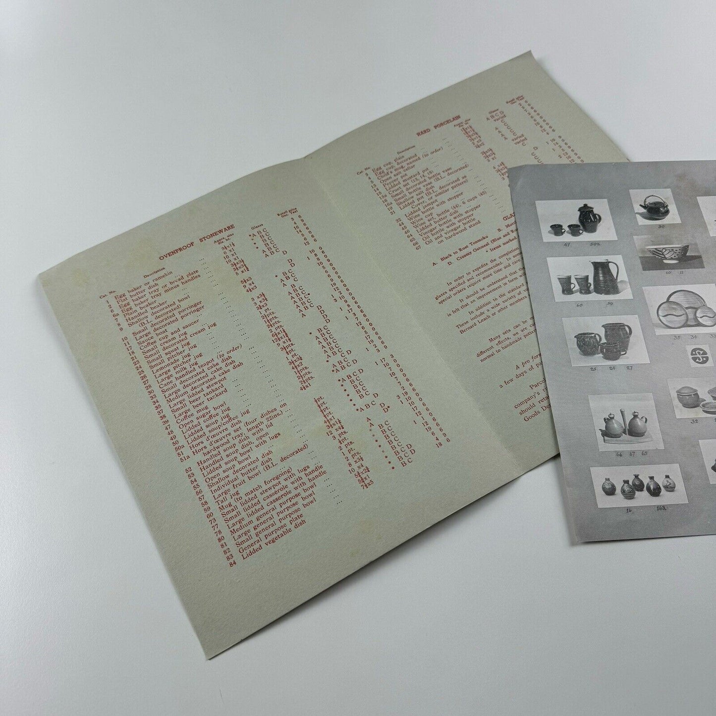 The Leach Pottery – Bernard Leach | Catalogue 1960-61