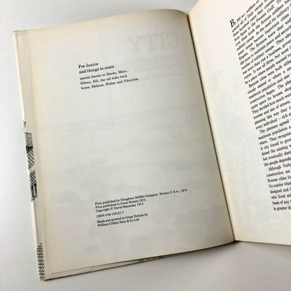 City: A Story of Roman Planning and Construction | David Macaulay, 1975