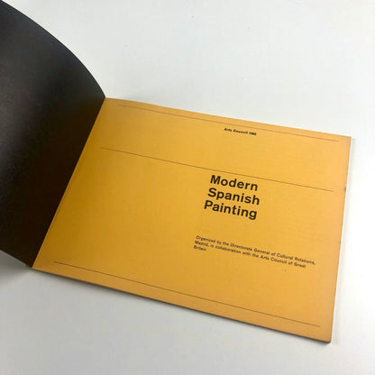 Modern Spanish Painting | Arts Council 1962 catalogue | Design by Gordon House