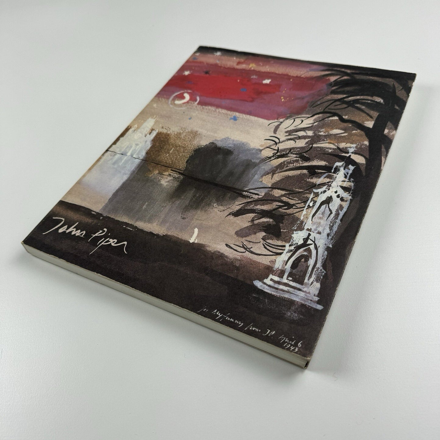 John Piper | Tate Gallery catalogue and flyer 1984
