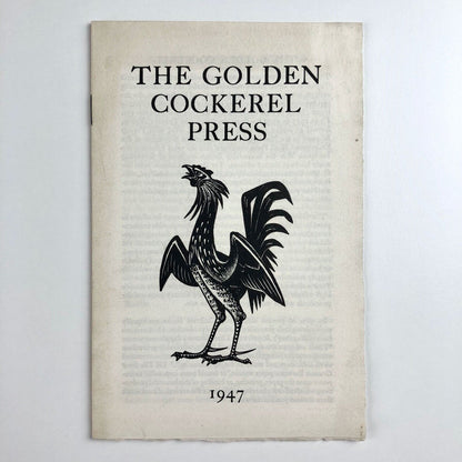 Prospectus leaflet for The Golden Press 1947 - for publications in 1948