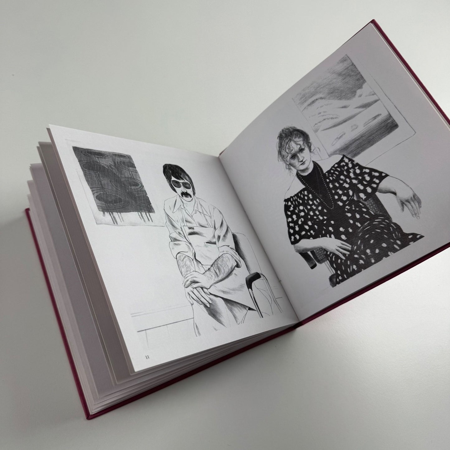 David Hockney. Desisins et gravures | Galerie Claude Bernard, Paris, 1975