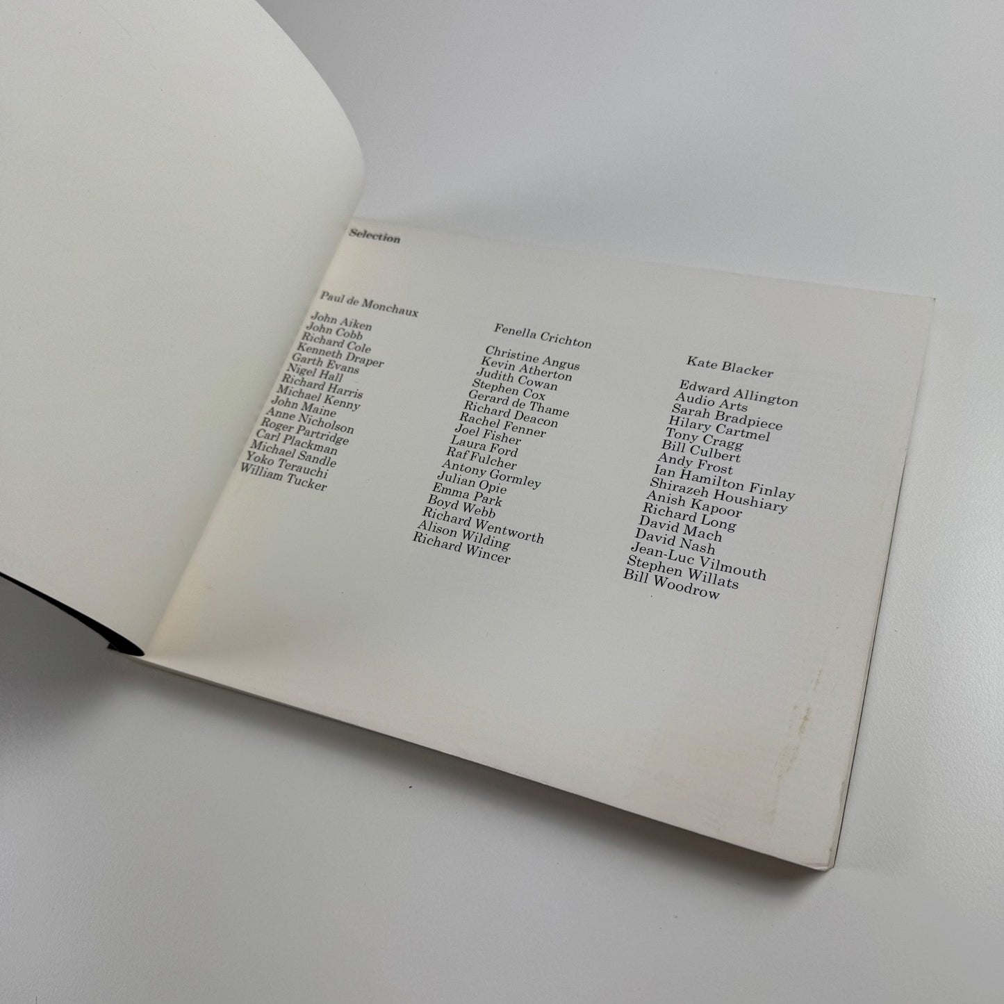 The Sculpture Show: Fifty Sculptors at the Serpentine & South Bank, 1983