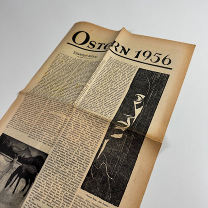 Ostern 1956 Die Furche Clemens Holzmeister Schwieriger Anfang