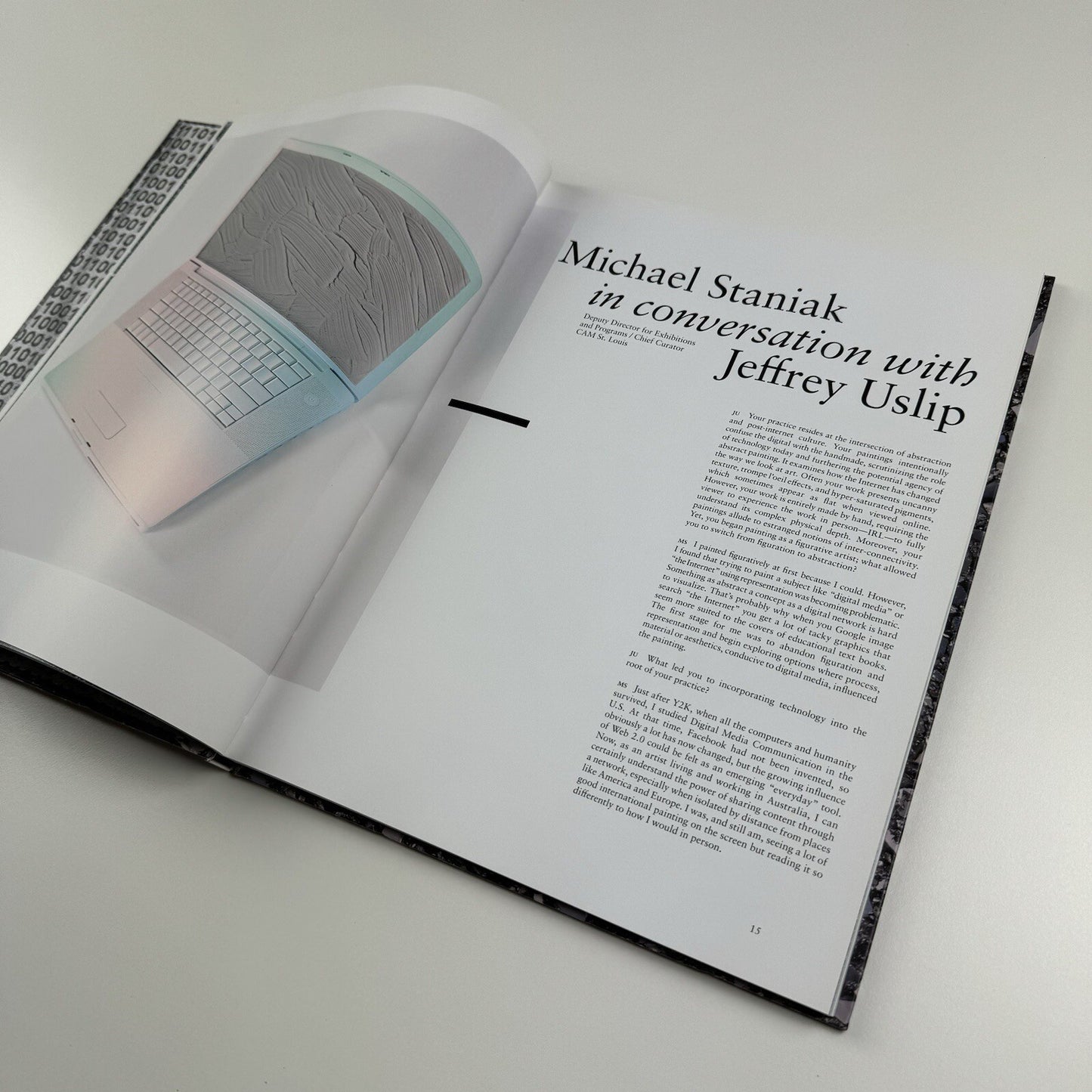 Michael Staniak. IMG | Contemporary Art Museum St Louis | 2015 exhibition catalogue