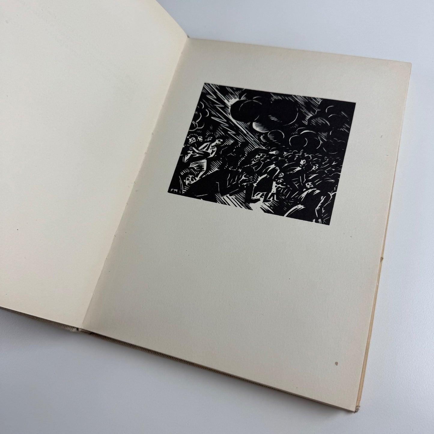 Der Weg der Menschen. Sechzig Holzschnitte von Frans Masereel | Rütten & Loening, Berlin, 1968