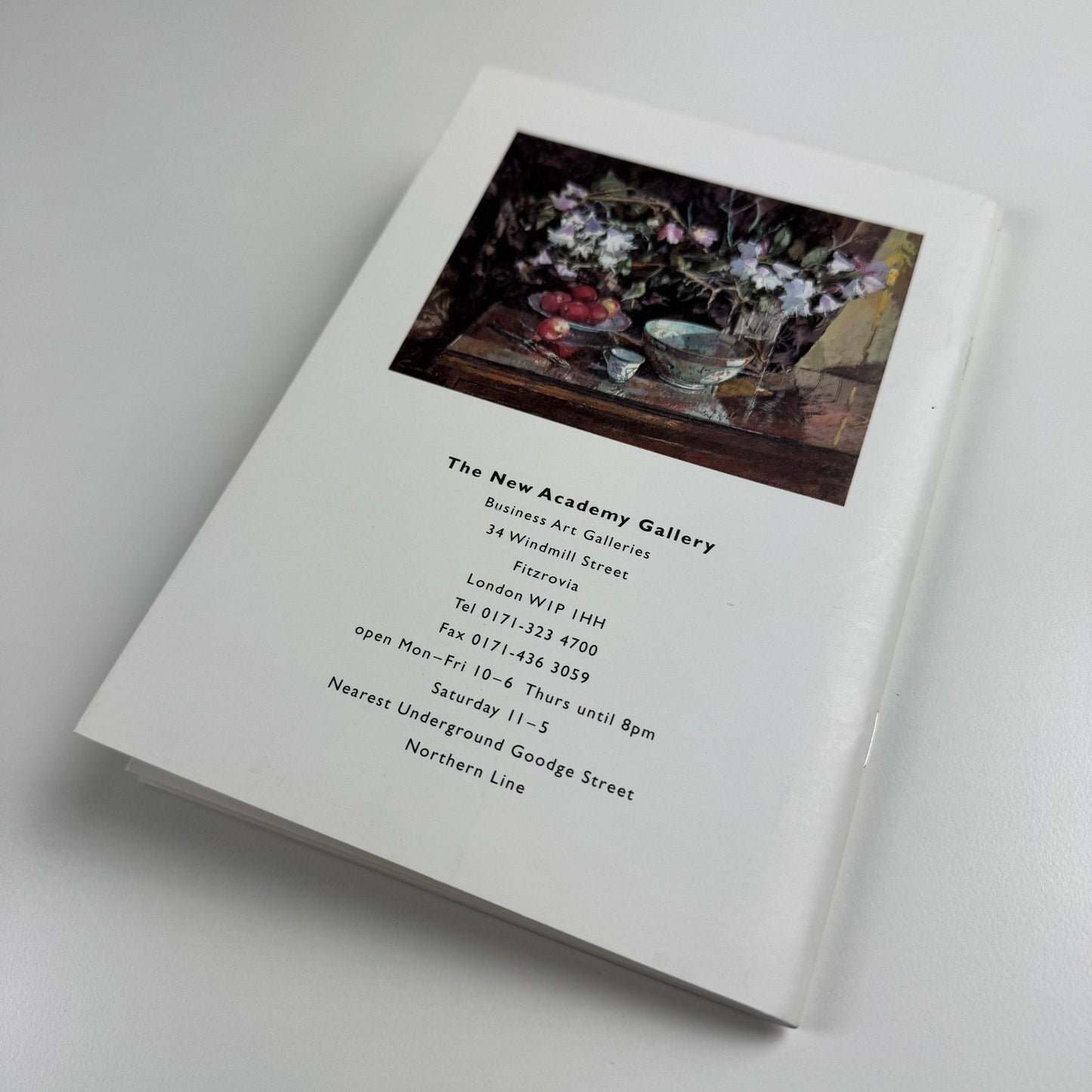 Jane Corsellis | The New Academy Gallery, London, 1996