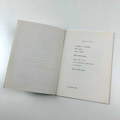 [Bruno] Orfei Poesi Introduction | J. Rodgers Editore Guerra, Perugia 1968