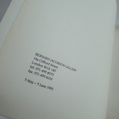 William Tillyer. Fearful Symmetries | Bernard Jacobson Gallery 1993