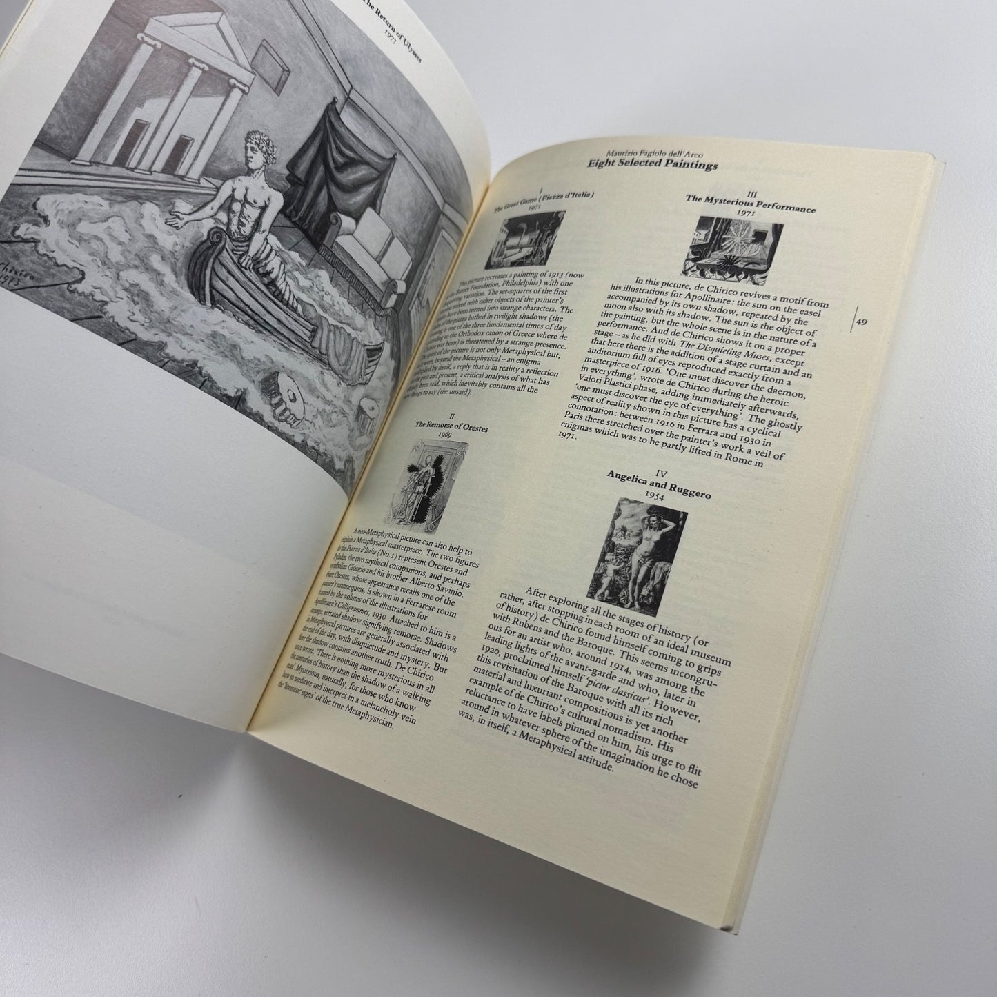 Late de Chirico 1940-76 | Arnolfini Gallery touring exhibition, 1985