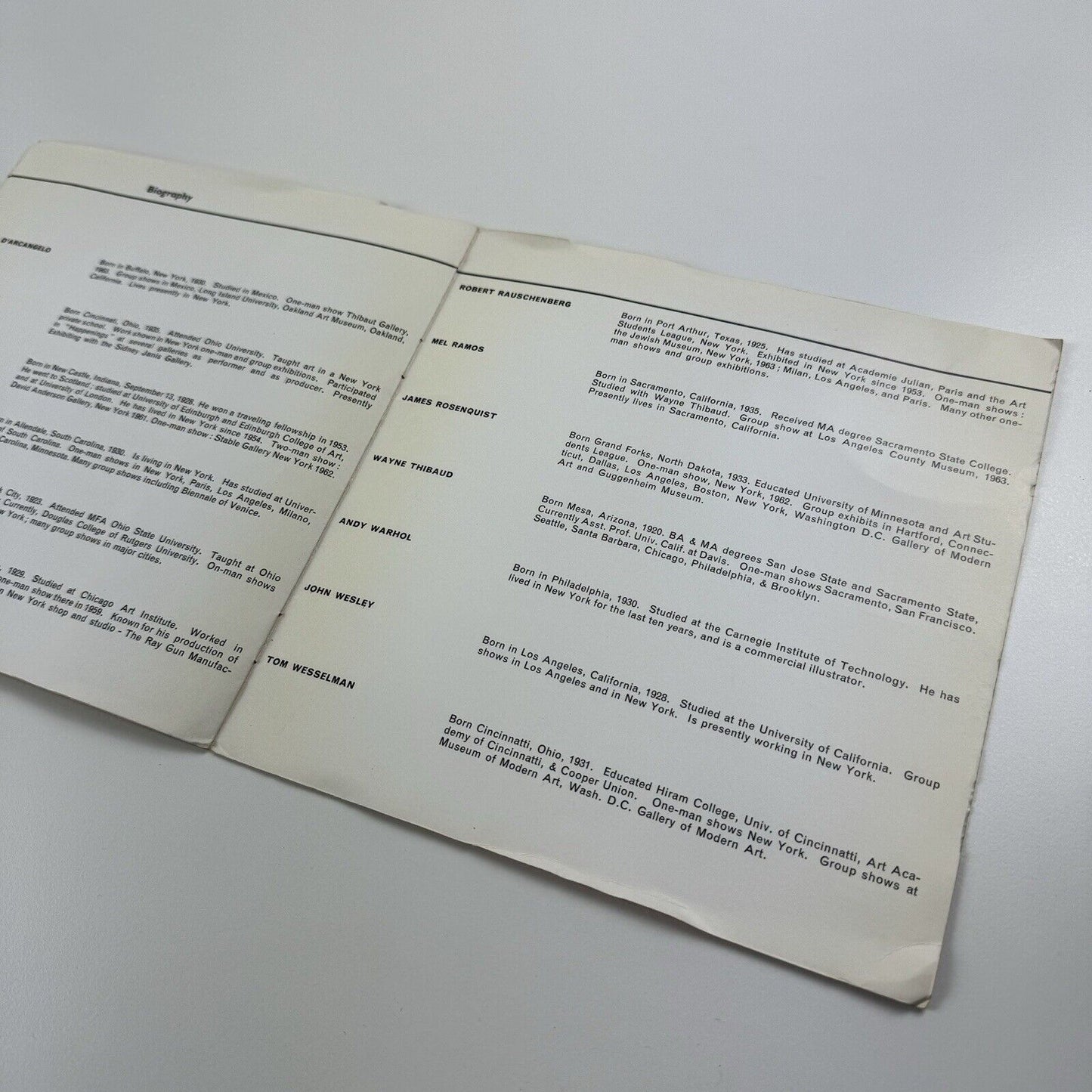 The Popular Image | Institute of Contemporary Arts ICA in collaboration with Ileana Sonnabend Gallery, 1963