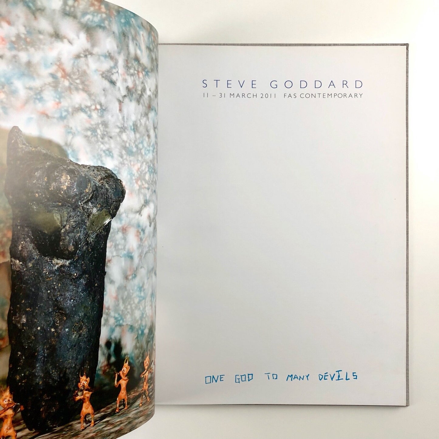 Steve Goddard: One God To Many Devils | FAS Contemporary catalogue, 2011