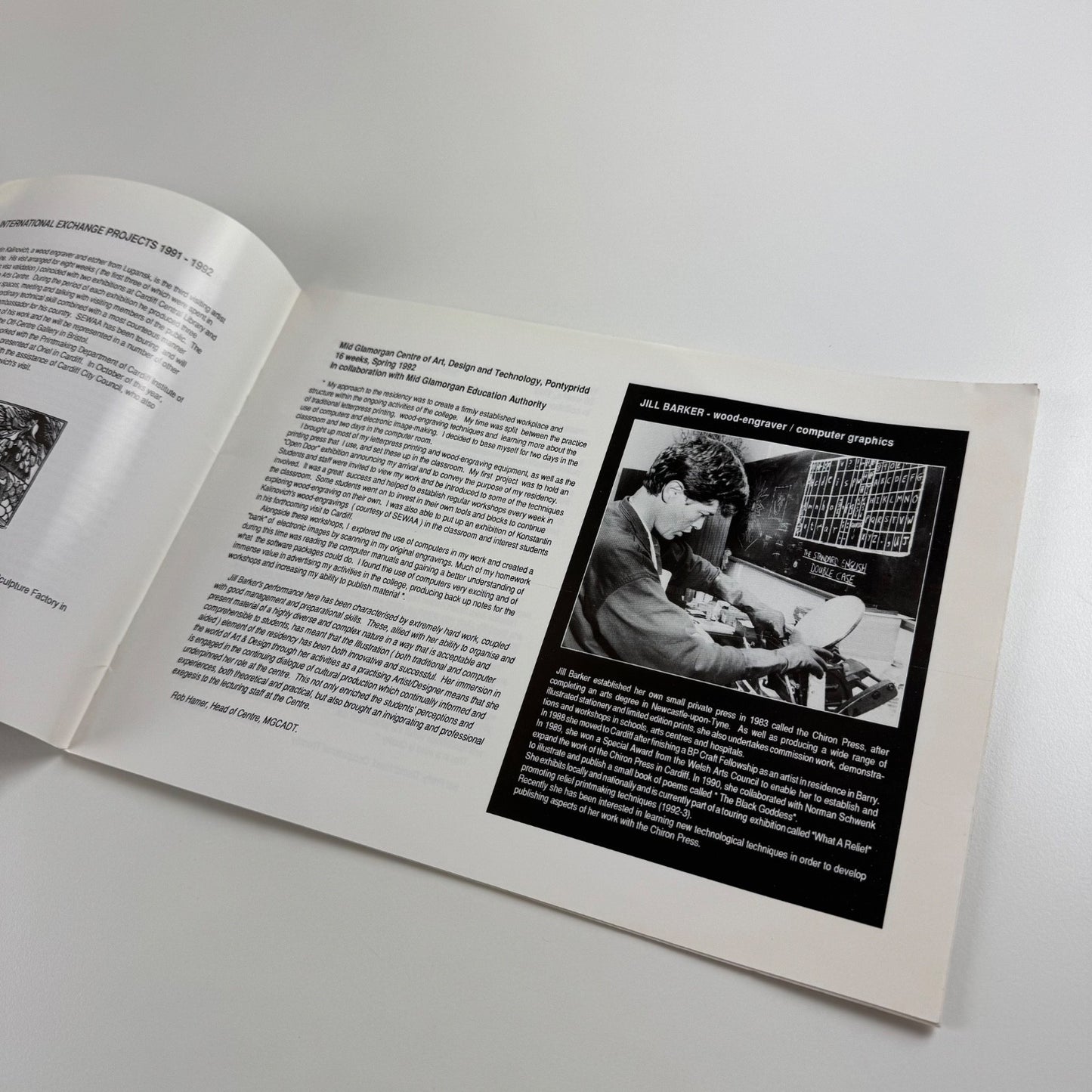 Artists in Residence. South East Wales Arts Association | The Old Library, 1992