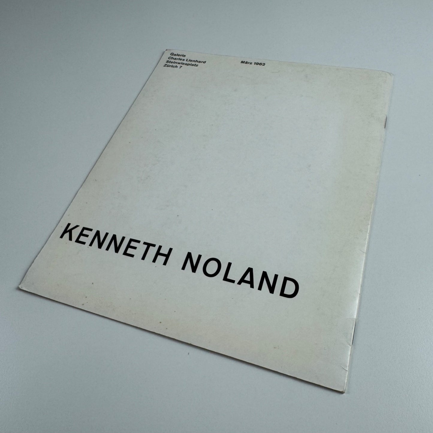 Kenneth Noland | Galerie Charles Lienhard Zurich, 1962