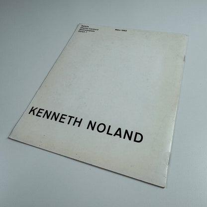 Kenneth Noland | Galerie Charles Lienhard Zurich, 1962