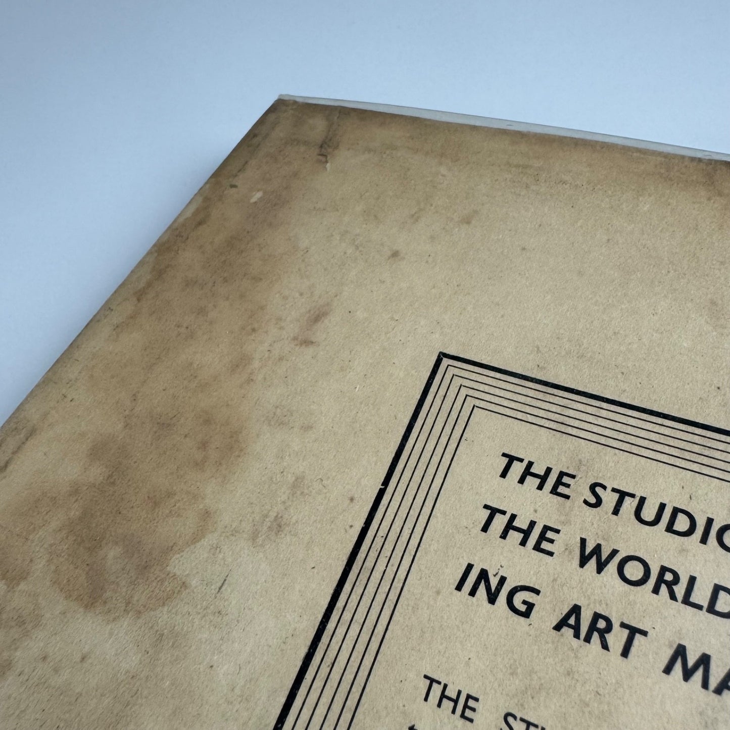 Artists' Country edited by C. Geoffrey Holme | The Studio, London, 1932