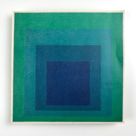 Josef Albers | Waddington Galleries 1996 promotional card