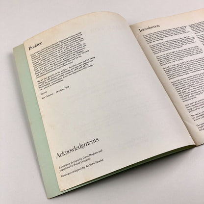 Scale for Sculpture | Serpentine Gallery catalogue | Arts Council | Carol Hogben, 1978