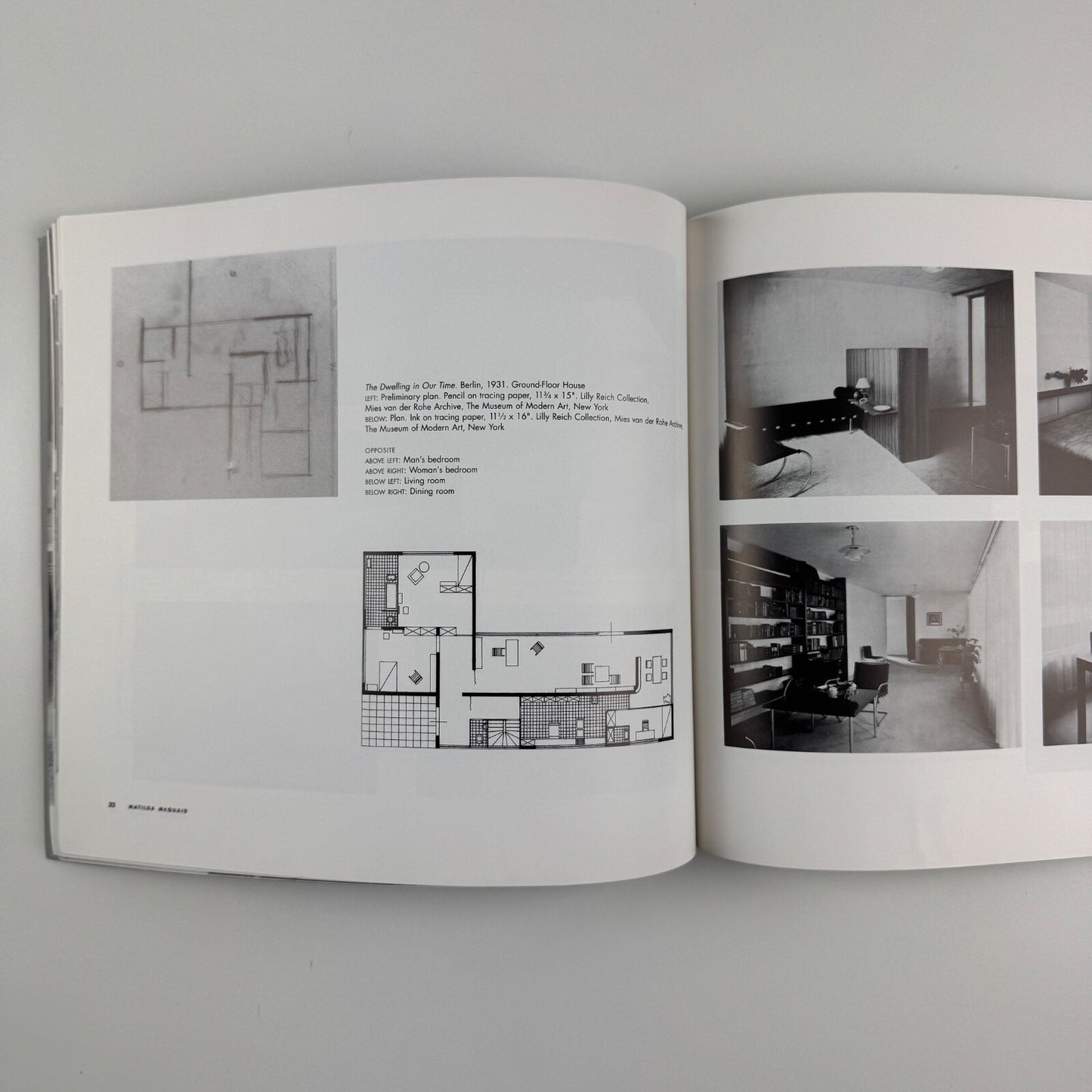 Lilly Reich. Designer and Architect by Matilda McQuaid. Published to accompany the exhibition held at The Museum of Modern Art, New York between 7 February and 7 May 1996