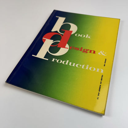 Book Design and Production – Vol 6 No 1 1963 | Editor Kenneth Day
