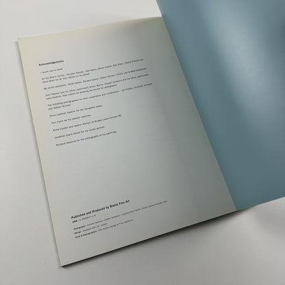 Ben Johnson: Still Time | Blains Fine Art, London 2002 exhibition catalogue