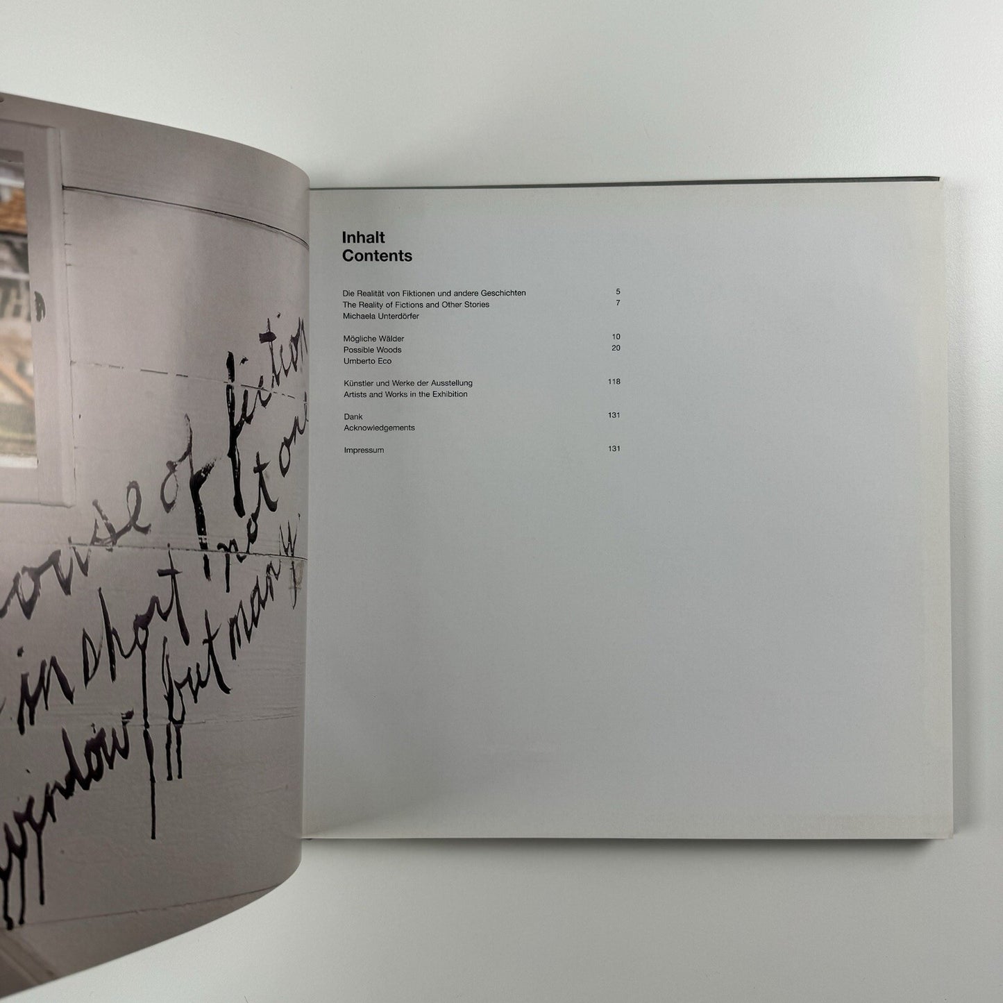 The House of Fiction | Sammlung Hauser und Wirth/3 exhibition catalogue, 2002
