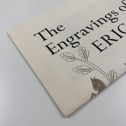 Prospectus for The Engravings of Eric Gill introduction by Douglas Cleverdon | Christoper Skelton | September Press, 1983