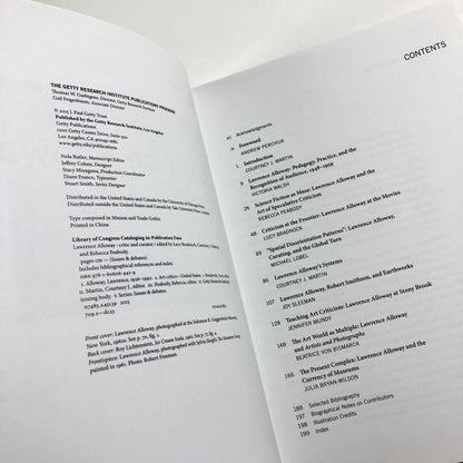 Laurence Alloway. Critic and curator | Edited by Lucy Bradnock, Courtney J. Martin, and Rebecca Peabody | Getty Research Institute, 2015
