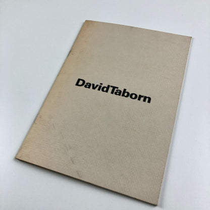 David Taborn – Paintings & Drawings | Nottingham University, Bluecoat Gallery 1981 | Catalogue and related ephemera