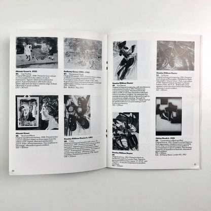 British Prints. The Post-War Years 1945-60 | Redfern Gallery exhibition catalogue, 1986