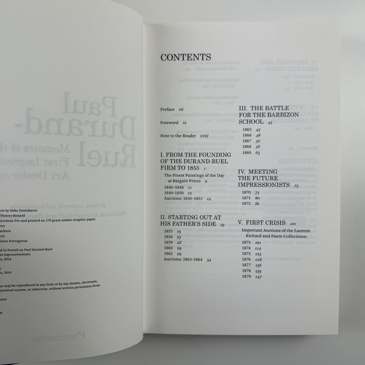 Paul Durand-Ruel. Mémoires of the First Impressionist Art Dealer | Flammarion 2014
