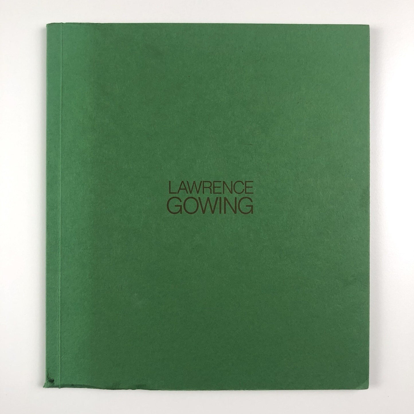 Lawrence Gowing | Serpentine Gallery, Arts Council | Catalogue design Gordon House 1963