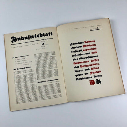 Ganz Grobe Gotische type specimen booklet | Otto Weisert Schriftgiesserei, 1930s | Friedrich Hermann Ernst Schneidler